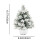 Mini albero di Natale artificiale da 35 cm, decorazione da scrivania. 3