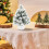 Mini albero di Natale artificiale da 35 cm, decorazione da scrivania. 4