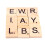 100 τεμάχια πλακάκια Scrabble Γράμματα Αλφάβητο Ξύλινα κομμάτια Αριθμοί Μενταγιόν 4