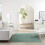 Contemporary Blue Green Area Rug 4' x 6' 4