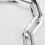 Worgeous Chain Lock Bike από μαγγάνιο, ασημένιο καλώδιο ποδηλάτου για ταξίδια 2