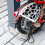 Worgeous Chain Lock Bike από μαγγάνιο, ασημένιο καλώδιο ποδηλάτου για ταξίδια 5