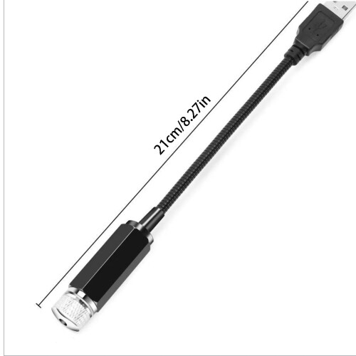 USB-stjernehimmel-omgivelsesbelysningssæt til billoft – kompatibel med 5V USB-strøm 2
