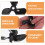 1 Paar RC-Bootspropeller, RC-Boots-Außenbordpropeller, Propeller, RC-Bootsteile 3