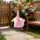 Gänsestatue mit Kleidung, Gartendekoration, 58 cm 6