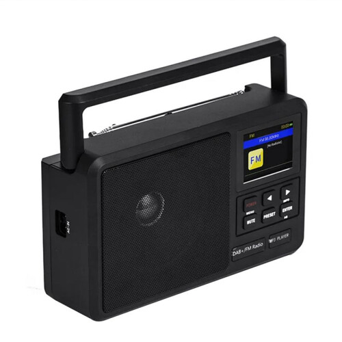Portable Network Radio DAB+/FM Radios Wireless  Speaker with LCD Screen Support Alarm Clock Sleep Timer 1