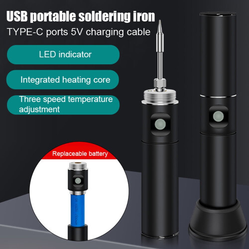 Κολλητικό σίδερο USB για επισκευή και συντήρηση συγκόλλησης, ρυθμιζόμενη 2
