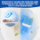 Blue Tablets Value 12 Pack, Cleans and Deodorizer Toilets for a Fresh Smelling Bathroom 5