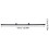 OUNONA Poster Hanger Clips Plastic Posters Scroll Silver Hanging Black 2