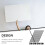 OUNONA Poster Hanger Clips Plastic Posters Scroll Silver Hanging Black 8