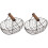 2 Metal Wire Egg/Fruit Baskets w/ Handle - Portable Picnic/Bread Storage (Black) 8