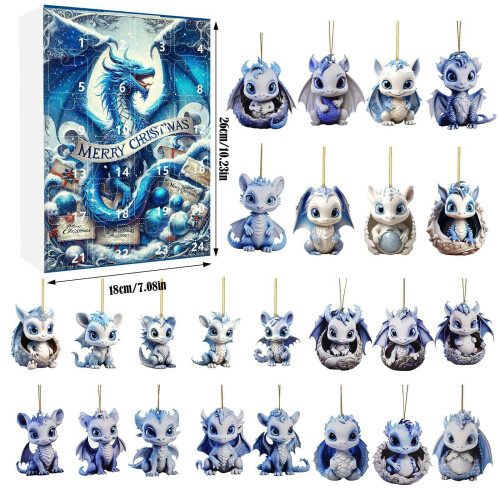 24-tägiger wiederverwendbarer Weihnachts-Adventskalender 1