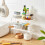 Expandable, Stackable, Foldable & Adjustable Cabinet Shelf Rack – Compatible with Kitchen, Pantry, Under Sink, Countertop 5