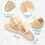 8 τεμάχια μαξιλαράκια ισιώματος Hammer Toe Crest – Μαλακά μαξιλαράκια ισιώματος, 2