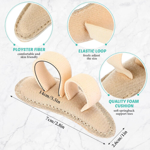 8 τεμάχια μαξιλαράκια ισιώματος Hammer Toe Crest – Μαλακά μαξιλαράκια ισιώματος, 1