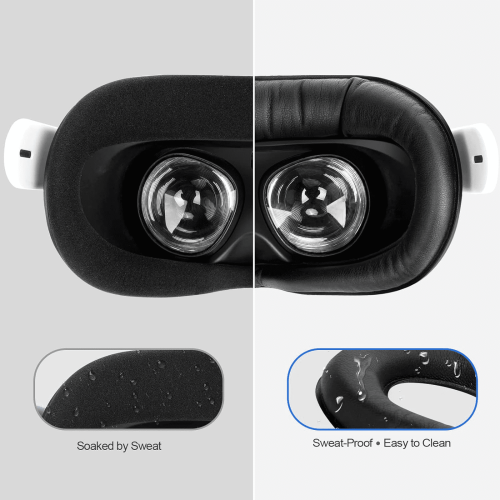 GASTROPOD Ανταλλακτικό κάλυμμα προσώπου για Quest2VR-Accessories, πλενόμενο προστατευτικό 1