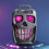 Ασύρματο φορητό ηχείο Skull συμβατό με Bluetooth 5.0 Ηχείο Karaoke Machine 3