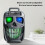 Ασύρματο φορητό ηχείο Skull συμβατό με Bluetooth 5.0 Ηχείο Karaoke Machine 5