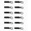 12pcs Guitar Interface I-Rig Converter Replacement for Phone Guitar Audio Interface Guitar Tuner Guitar  Converter 1