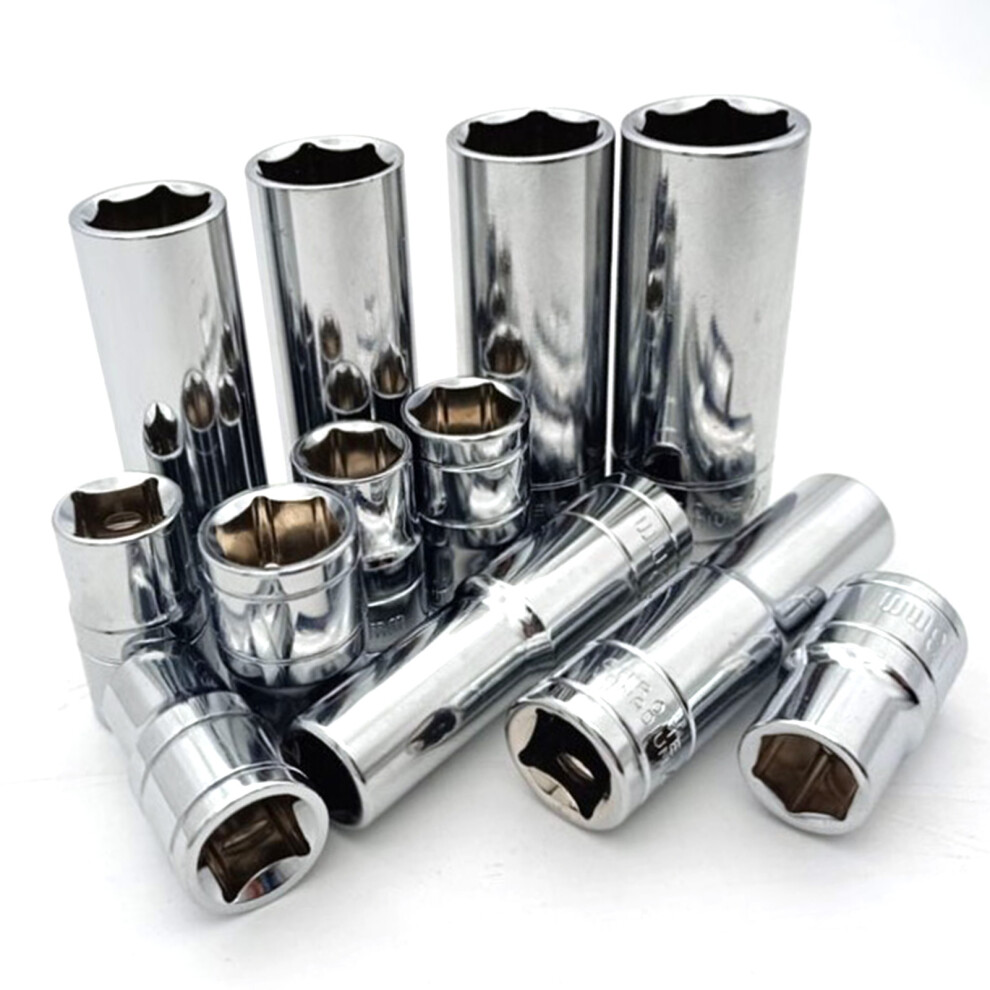 9pc Chrome Vanadium Hex Sockets