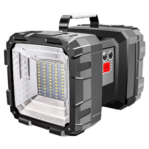 Camping High Power Led Flashlights Rechargeable Spotlights Searchlight Double  with Powerful Lamp Bead Waterproof