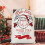 Weihnachtsgeschenkbox-Set aus Canvas, große Burny-Tasche mit 4