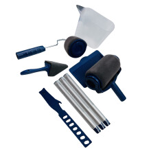 Tragbares Farbroller-Set für Wände & Decken – ABS & Filz, 700 g