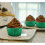 Χαρτόνια για cupcakes για ψήσιμο, 200 τεμάχια τυπογραφικά στοιχεία αλουμινίου, 4