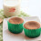 Χαρτόνια για cupcakes για ψήσιμο, 200 τεμάχια τυπογραφικά στοιχεία αλουμινίου, 6