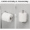 Toiletpapirholder SUS304 Rustfrit stål vægmontering børstet, A2175S12-2 2