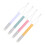 4Pcs Portable Ink Blending Brushes Assorted Colors for Art Crafting Cards Making Tools 3