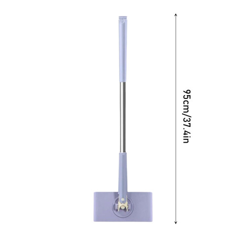 Mop îmbunătățit Push-Pull cu cap rotativ la 360, 95 cm 1