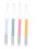 4Pcs Portable Ink Blending Brushes Assorted Colors for Art Crafting Cards Making Tools 6