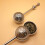 Udtrækkelig tekugle-infuser i rustfrit stål, bladseparator, køkkentilbehør (sølv) 2