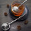 Udtrækkelig tekugle-infuser i rustfrit stål, bladseparator, køkkentilbehør (sølv) 4