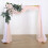BalsaCircle Blush18feet Sheer Organza Curtain Panel Backdrop Drape Window Decorations 3