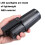 Φώτα LED σκηνικού φωτισμού με ακίδες Disco Ball Spot Light Beam Spotlight για εκδηλώσεις DJ μπαρ 4