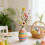 Spring Easter Egg Floral Picks 15.7 inch Artificial Twig 4