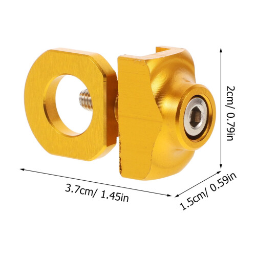 Οδηγός εντατήρα αλυσίδας Worgeous Wheel1Set Φορητός ρυθμιζόμενος για ποδήλατο μονής 1