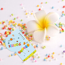 Micro-Polystyrene Beads Small Foam Balls Slime Beads Set with 3 Slime Tools Fit for Slime Making Art DIY , (Contain No Slime)