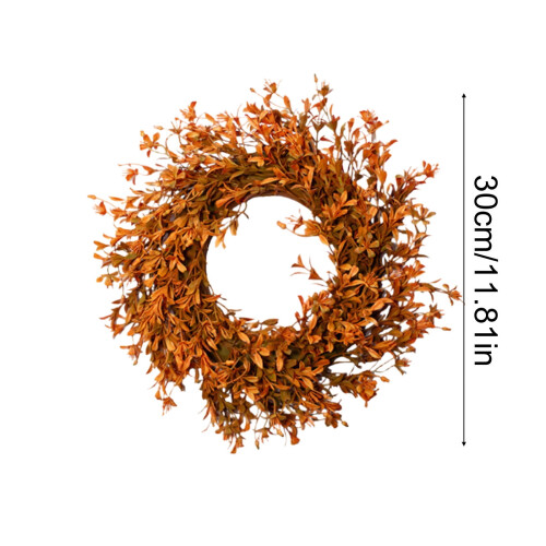 Halloween Wreath Plastic Decorative Door Wreath 1 pc 1