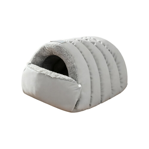 Karymi Pet Bed & Villa – Αφαιρούμενη, ζεστή φωλιά γάτας/σκύλου για τον χειμώνα, δώρο για την 1