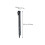 1 Set Black PE Landscape Edging for Garden Borders Edging L-shaped Style 2