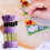 6-Pack 8M Gradient Embroidery Thread, Polyester Floss for Cross Stitch, Crochet, Knitting – Compatible with DIY Crafts 4