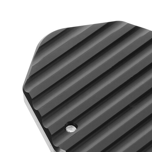 2pcs Motorcycle Kickstand Pads Side Stand Cushion Support Plate Extension Pad 2