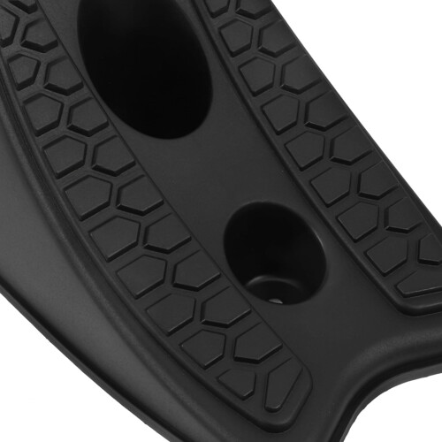 FRCOLOR wheel chock wedge vehicle stopper black 2 pcs 2