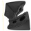 FRCOLOR wheel chock wedge vehicle stopper black 2 pcs 7