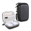 Travel Cable Organizer Bag 1Pcs Blue EVA Rectangular Protective Case For Earphones And Usb Cable Storage 3
