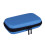 Travel Cable Organizer Bag 1Pcs Blue EVA Rectangular Protective Case For Earphones And Usb Cable Storage 4