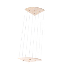 Organisateur ajustable en bois pour peluches, 32x32 cm, pour la chambre d'enfant